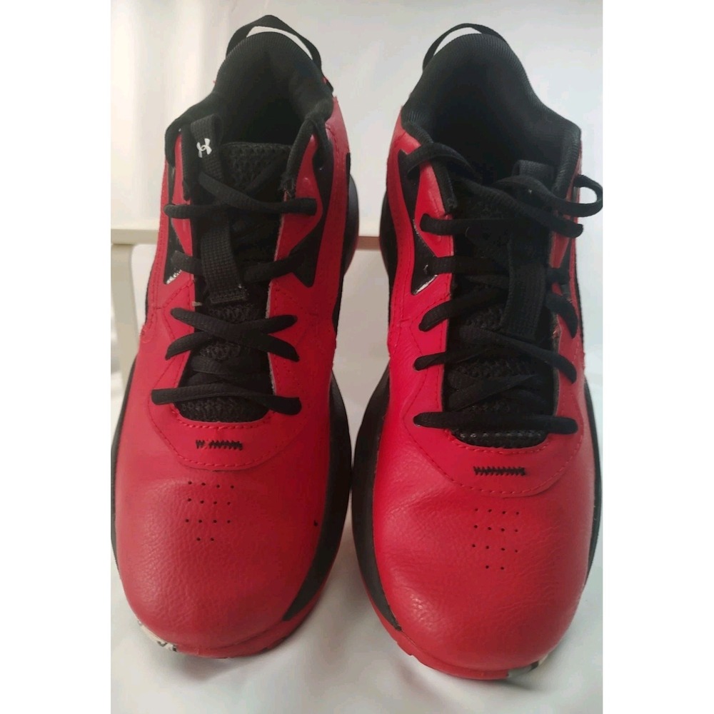 Under Armour Shoes Men's Size 6.5 Basketball Shoes Black Red
